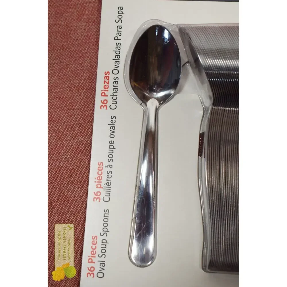 Tramontina ProLine Windsor Oval Stainless Steel Soup Spoon